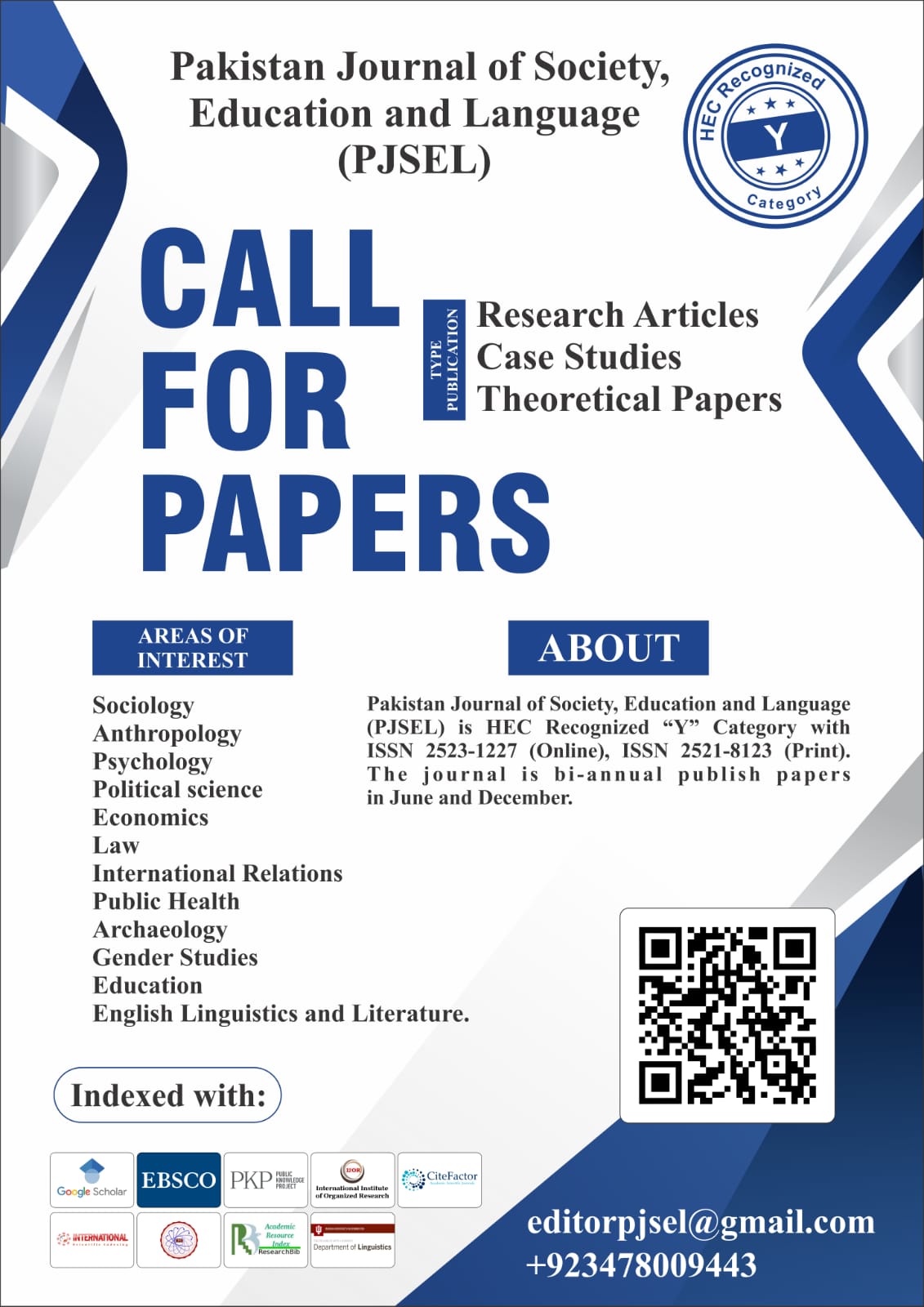 					View Vol. 12 No. 1 (2025): Vol. 12, Issue (1) , December 2025                                                         
				